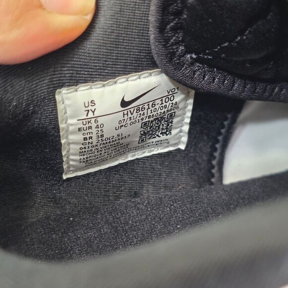 Nike LeBron XXII BHM Black White Basketball Shoes Gold HV8616-100 Women's 8.5 LE - Picture 15 of 16